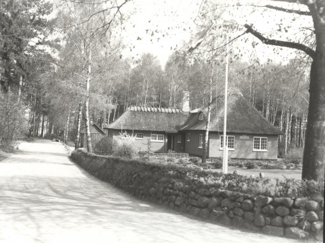 Skovfogedhuset i Høve Skov, ca. 1940 (B1536)
