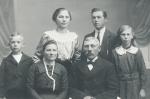 Hans Andersen med familie - ca. 1920 (B9529)