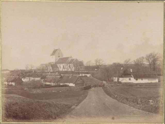 Udsigt over Højby - ca. 1890 (B9629)