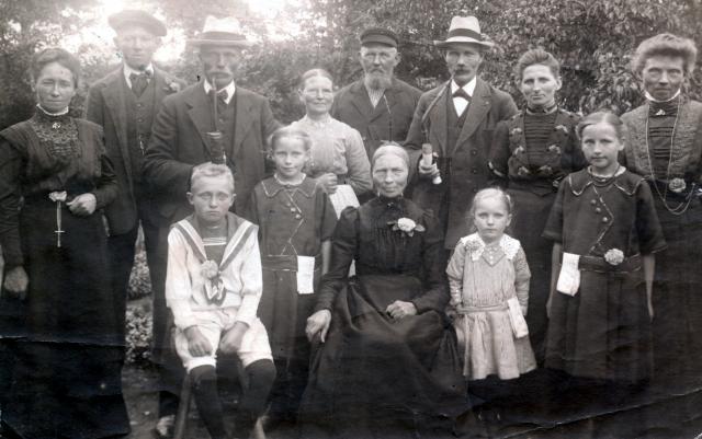 Familien Andreasen, Sonnerup - ca. 1920 (B9723)