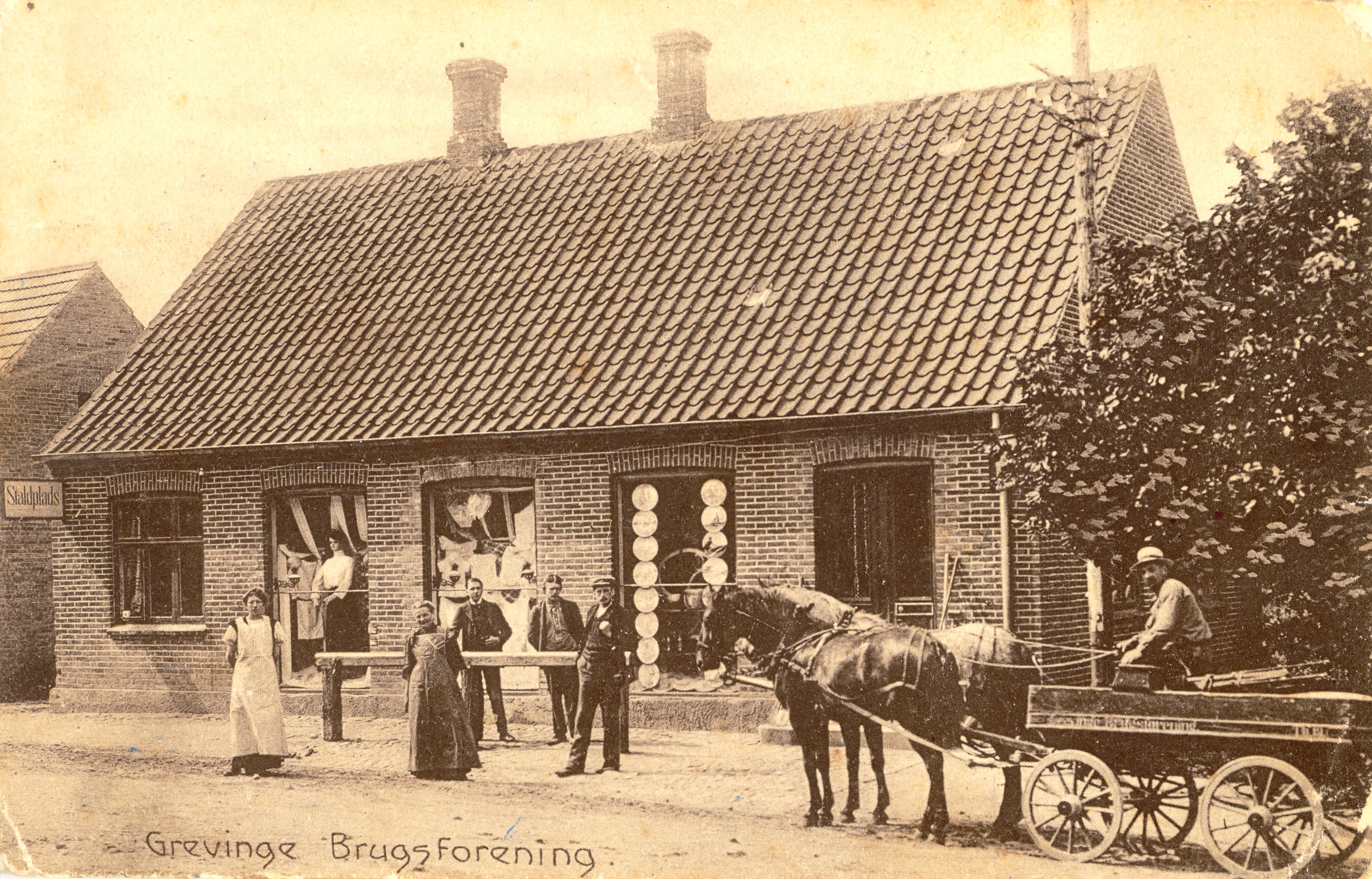 Grevinge Brugsforening - ca. 1899 (B9846)