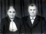 Anna Kirstine Villumsen og Laurits Otto Nielsen, Abildøre - ca. 1935 (B9928)