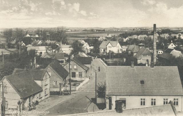 Grevinge. Hovedgaden - ca. 1930 (B9935)
