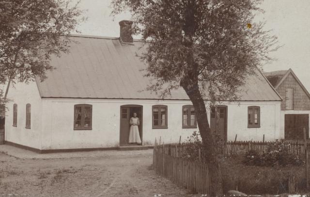 Ejendom på Grevinge Lammefjord - ca. 1918 (B9957)