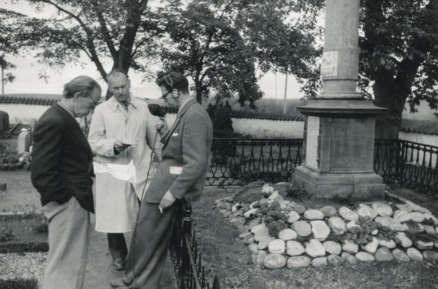 Radioudsendelse ved Odden Kirke - september 1954 (B10001)