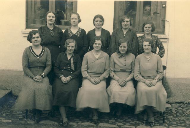 Grevinge Husmandsforenings syskole - 1932-1933 (B10073)