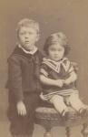 Harald og Julie Prytz, Vig - ca. 1886 (B3102)