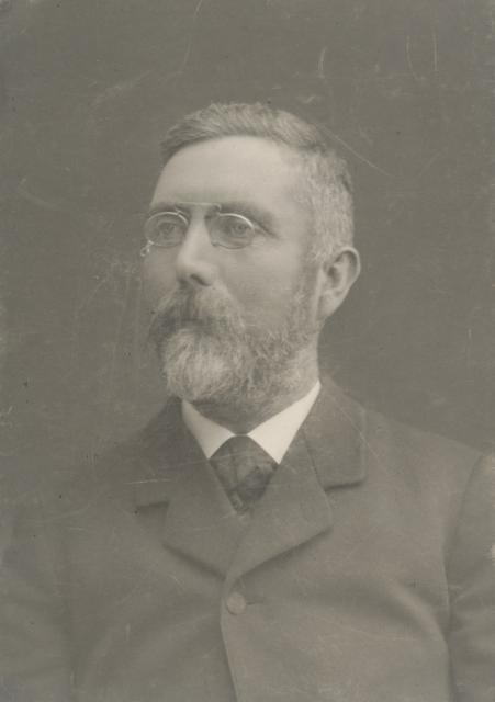 Lærer J. A. Hansen, Stårup - ca. 1910 (B10232)