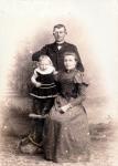 Marie og Hans Hansen, Eskildstrup - ca. 1900 (B10268)