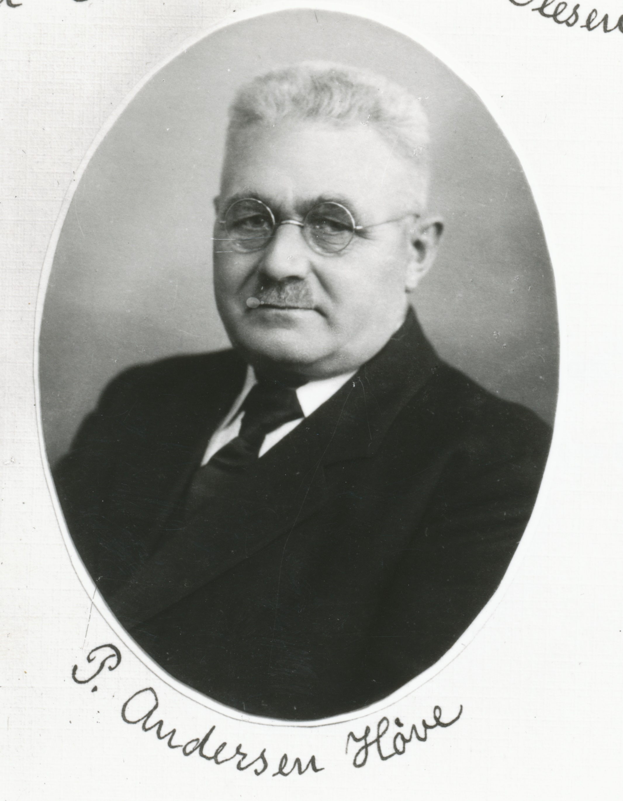 Bagermester Peter Andersen, Høve - ca. 1930 (B10288)