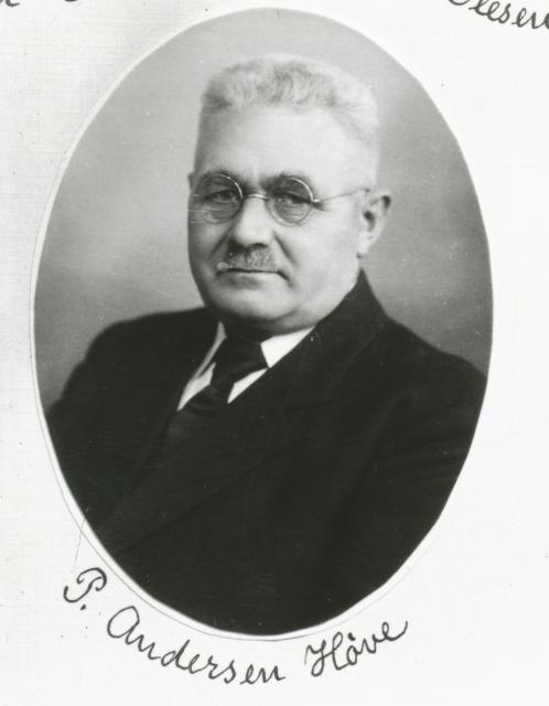 Bagermester Peter Andersen, Høve - ca. 1930 (B10288)