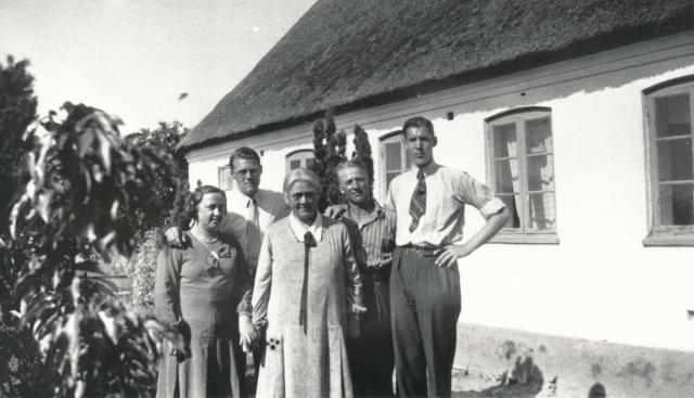 Familen Hansen, Kelstrup - 1934 (B10342)