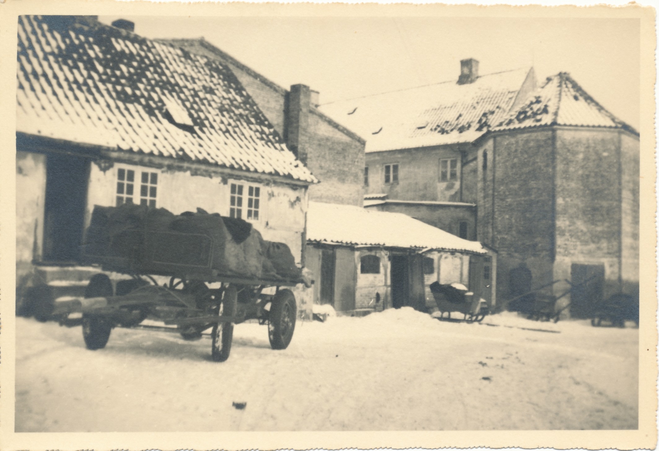 Købmand Hans Hansens gård - 1930'erne (B10363)