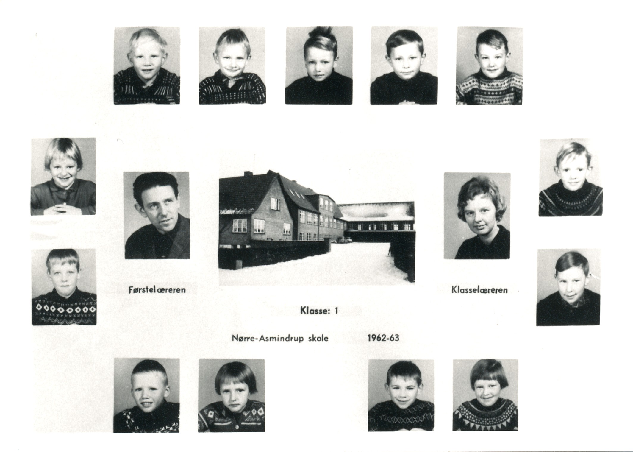 Nr. Asmindrup Skole - 1962/63 (B10426)