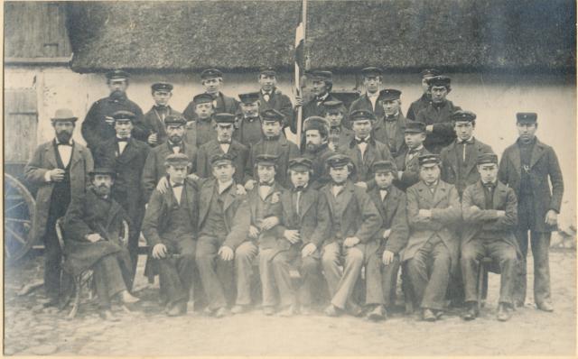 Vallekilde Højskole. Vinterhold 1865-1866 (B10121)