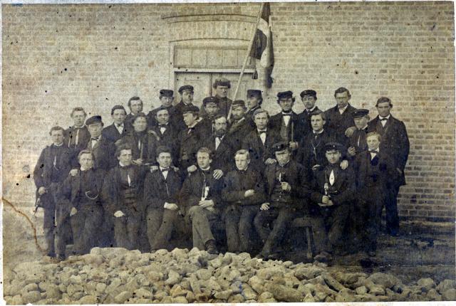 Vallekilde Højskole. Vinterhold 1866-1867 (B10122)