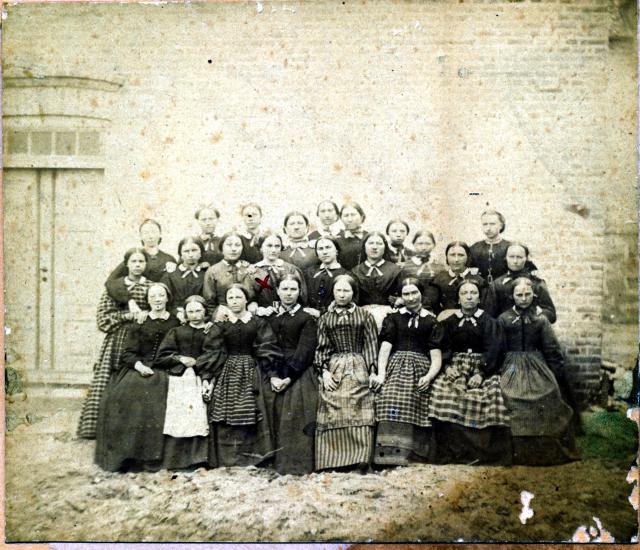Vallekilde Højskole. Sommerhold 1867 (B10125)