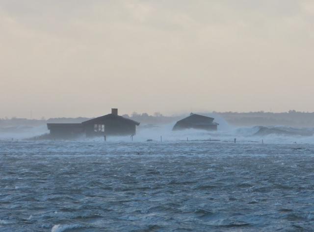 Oversvømmelse ved Flyndersø - december 2013 (B10726)