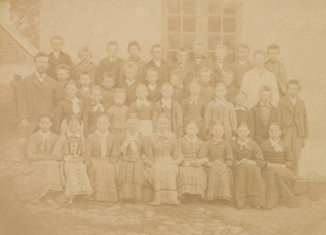 Herrestrup skole - 1880 (B5977)