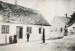 Grevinge gl. skole omkring år 1900 (B2115)