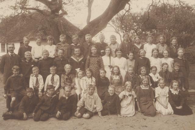 Grevinge skole. Elever - 1921-1922 (B9362)