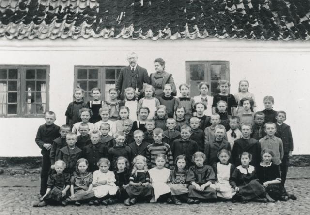 Overby Skole - ca. 1905 (B9164)