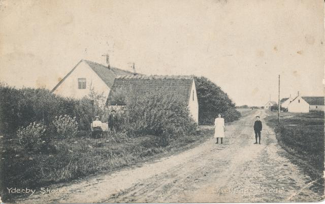 Yderby Skole - 1910 (B6318)