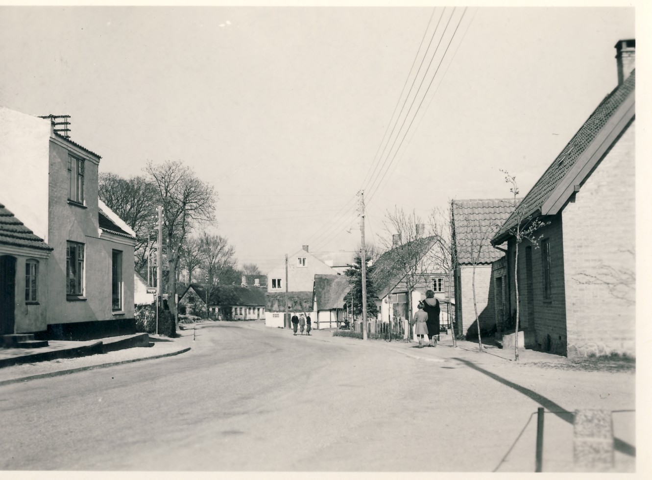 Højby Hovedgade i 1940'erne (B1742)