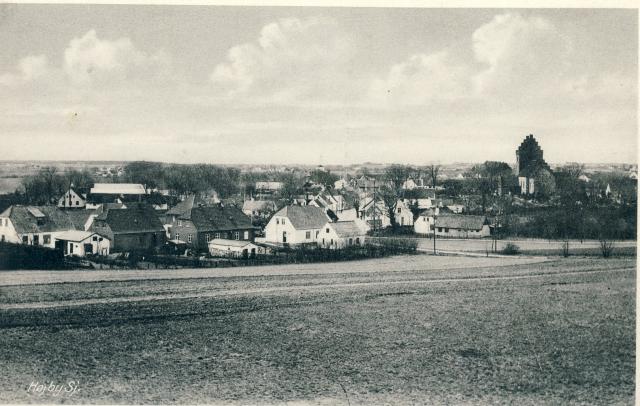 Højby omkring 1940 (B1748)