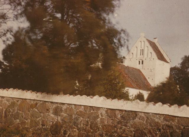 Vallekilde kirke - 1915 (B15093)