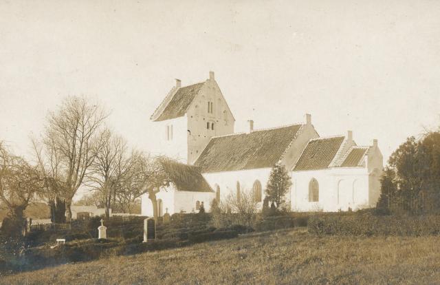Vallekilde kirke - ca. 1915 (B15122)