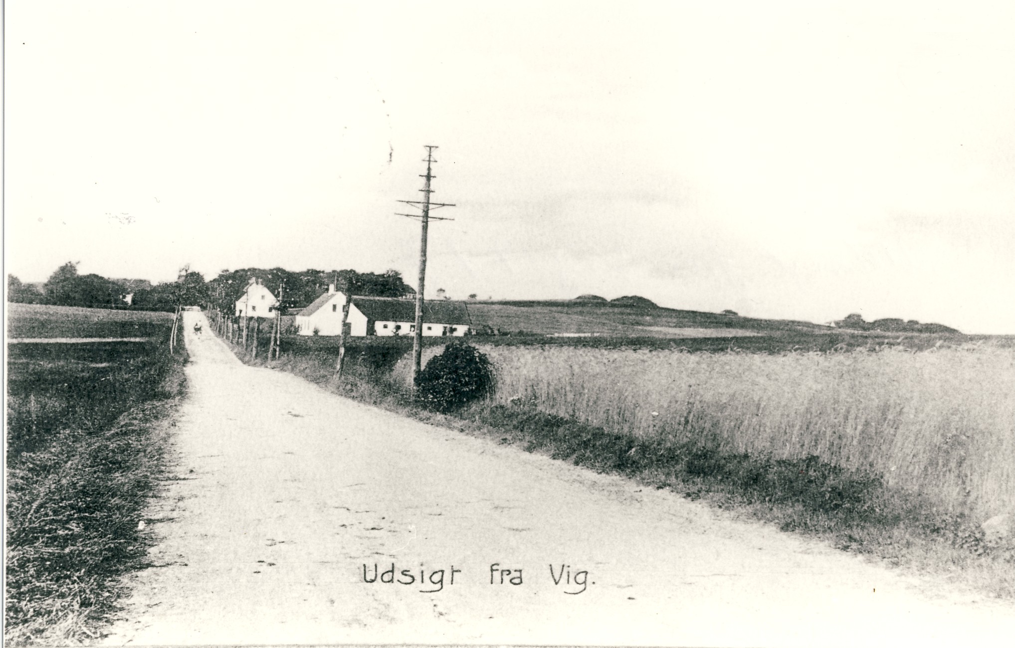 Udsigt fra Vig før 1917 (B1767)