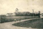 Nr. Asmindrup Kirke omkring 1910 (B1798)