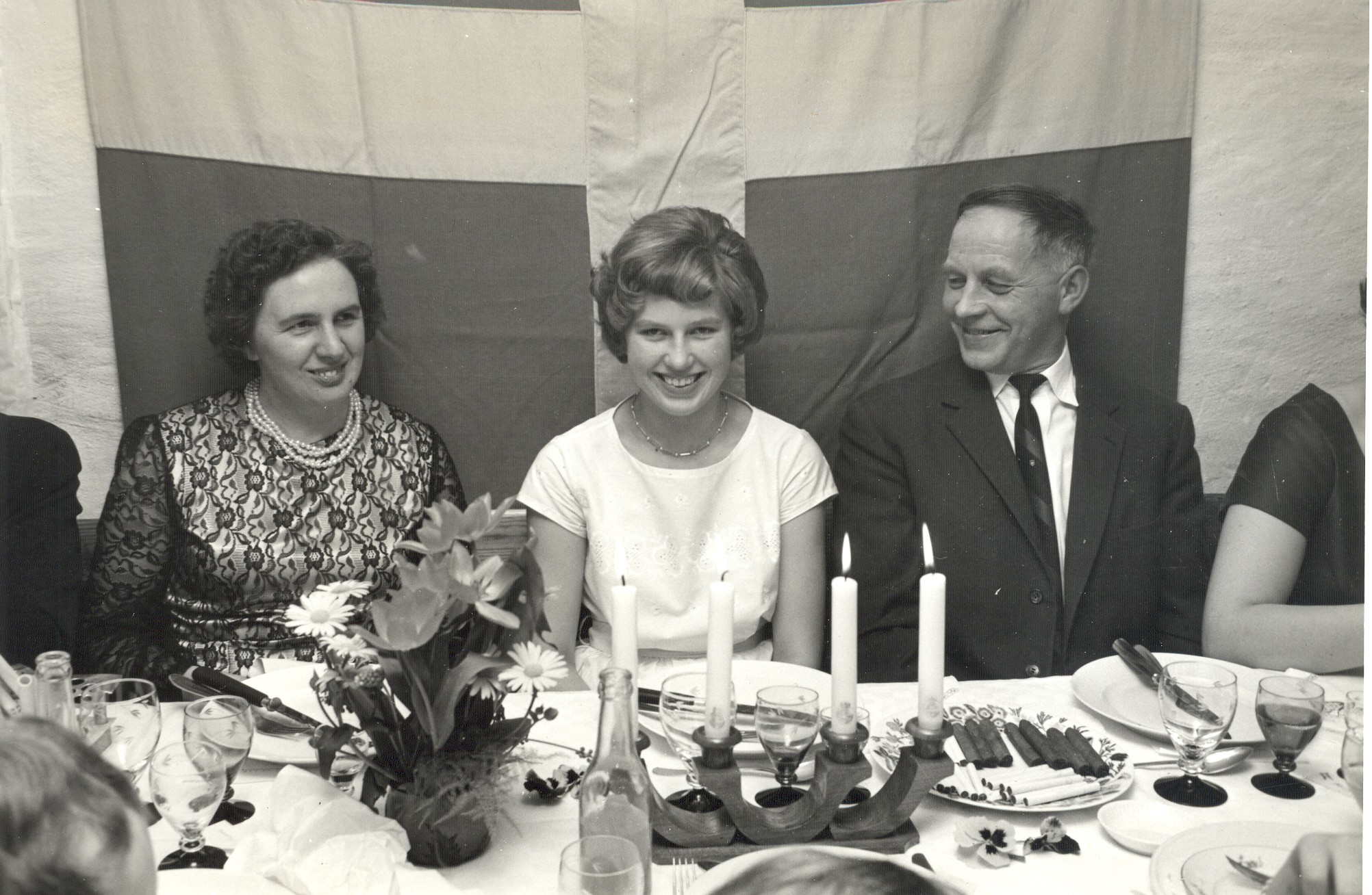 Konfirmand Inger Lykke Andersen, Højby, ca. 1964 (B1838)