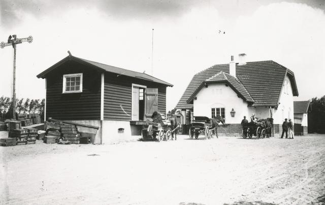 Grevinge Station omkring år 1910 (B1925)
