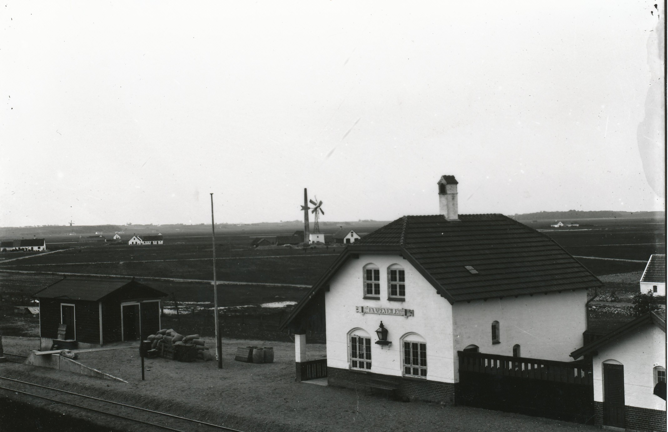 Fårevejle Station - ca. 1900 (B1955)