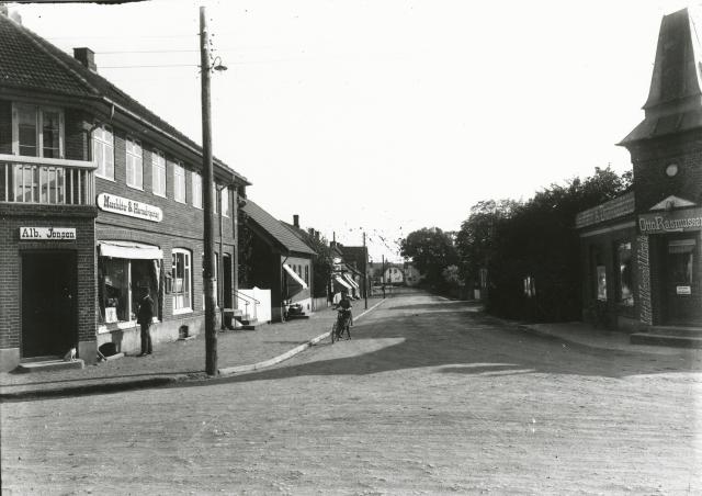 Enghaven set fra Storegade, ca. 1927 (B2189)