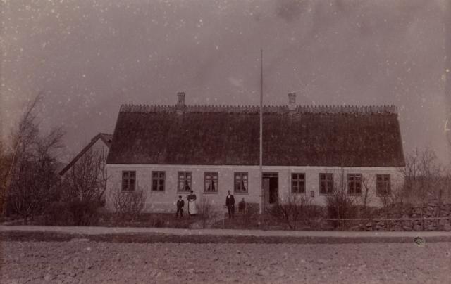 Bøsserup Skole - Bøsserup Huse 1 - ca. 1890 (B2204)