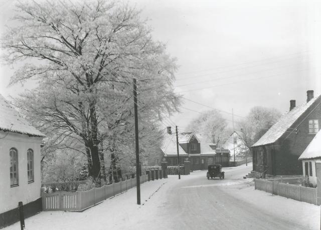 Asnæs. Storegade, vinteren 1940 (B2308)