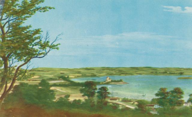 Lammefjorden anno 1850 (B2327)