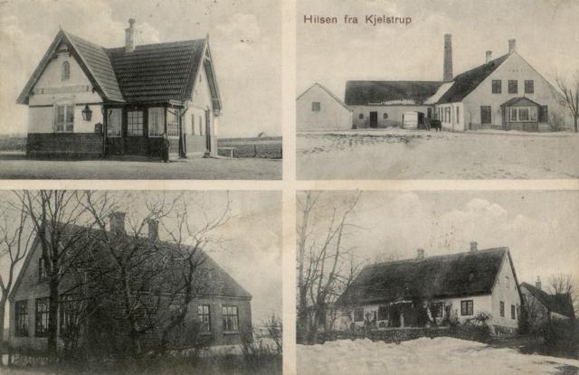 Hilsen fra Kjelstrup - ca. 1915 (B2411)