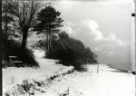 Høve Strand i sne ca. 1920 (B1130)