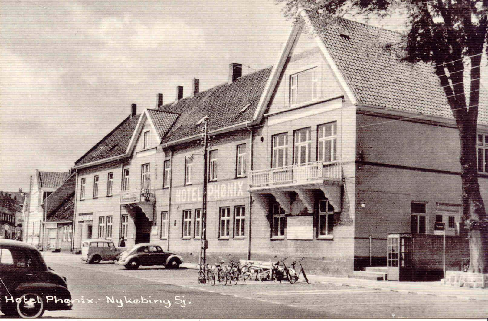 Hotel Phønix  i 1950'erne (B90134)
