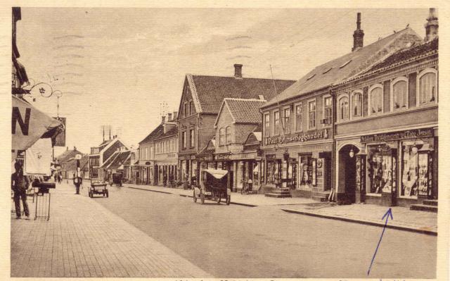 Algade, Nykøbing Sj. (postkort) - før 1931 (B90312)