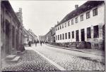 Algade. Bygningen t.h. rummede en af byens store købmandsforretninger - før 1920 (B90354)