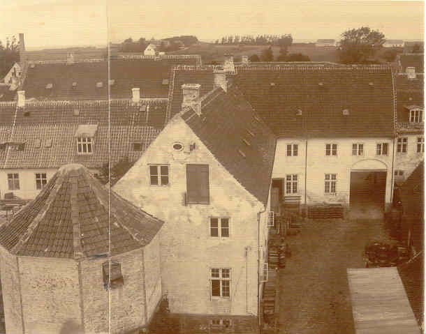 Købmand Hans Hansens gård - 1920'erne (B90385)