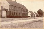 For enden af Algade lå Jernbanehotellet - ca. 1910 (B90423)