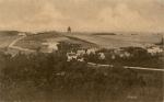 Postkort af udsigt over Høve fra Esterhøj omkring 1910 (B1192)