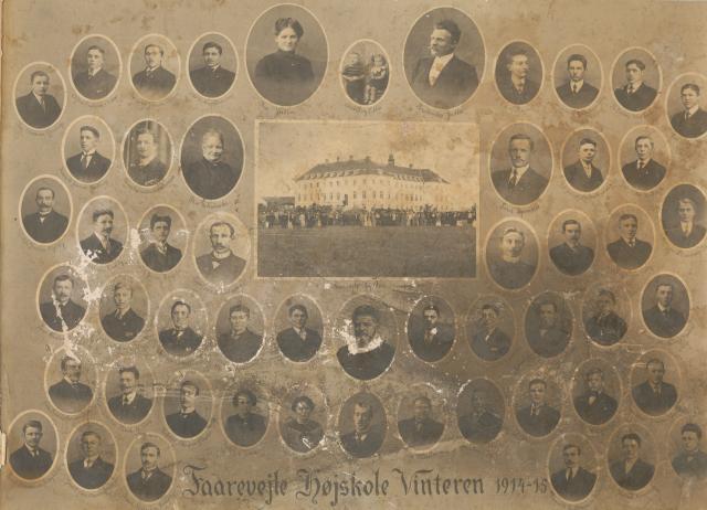 Fårevejle Højskole - Vinteren 1914-1915 (B2717)