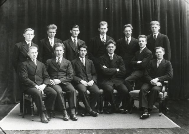 Vallekilde Højskole. Elever - 1932 (B2812)